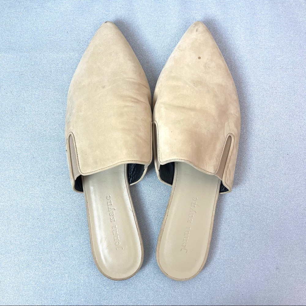 Jenni Kayne Tan Suede Mules